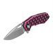 M-Tac ніж складний Type 12 Skull Black/Pink/Steel