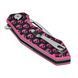 M-Tac ніж складний Type 12 Skull Black/Pink/Steel