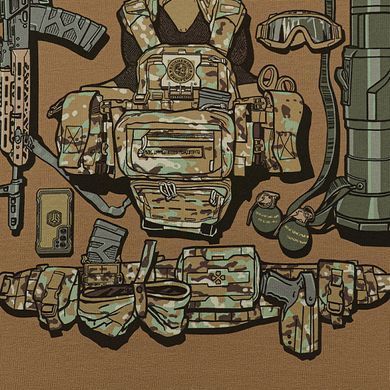 M-Tac футболка My EDC Coyote Brown M