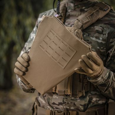 M-Tac фартух протиуламковий з балістичним пакетом 1 клас (FMS) Laser Cut Coyote