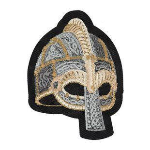M-Tac нашивка Viking Helmet (вышивка) Black