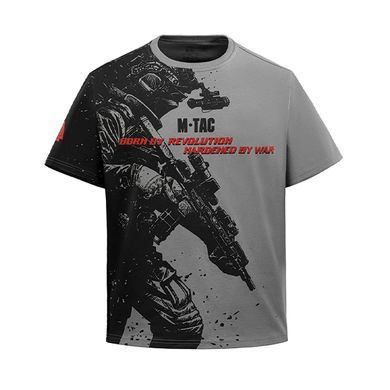 M-Tac футболка Warrior Oversize Light Grey M