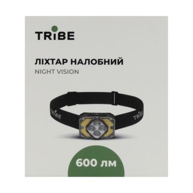 Ліхтар налобний Tribe Night Vision акумуляторний T-MB-0015-olive