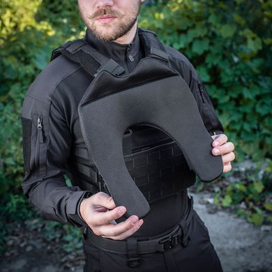 M-Tac демпфер плечовий для плитоноски Cuirass QRS Black