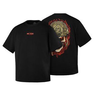M-Tac футболка Worn to the bone Oversize Black M