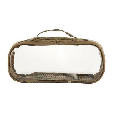 M-Tac органайзер утилитарный прозрачный Elite Medium (26х11 см) Multicam