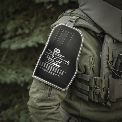 M-Tac плечевая защита с баллистическими пакетами 1 класс (FMS) для Cuirass QRS Ranger Green