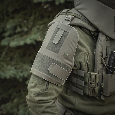 M-Tac плечевая защита с баллистическими пакетами 1 класс (FMS) для Cuirass QRS Ranger Green