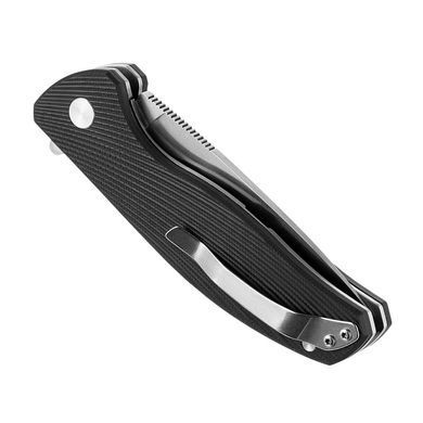 M-Tac ніж складаний Type 11 Black/Steel