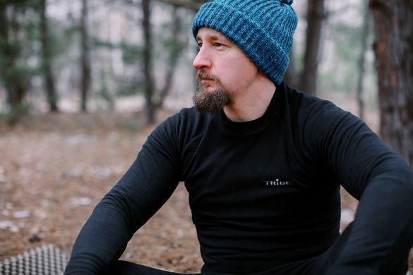 Термобілизна чоловіча Tribe Microfleece (футболка+штани) T-KA-0015-black, T-KA-0015-black-2XL