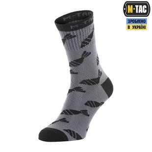 M-Tac шкарпетки легкі Mk.3 Mortar Bombs Dark Grey 39-42