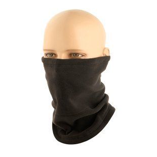 M-Tac шарф-труба анатомический с затяжкой Polartec Black S/M