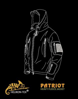 Куртка PATRIOT - Double Fleece (01-Black, 2XL/Regular)