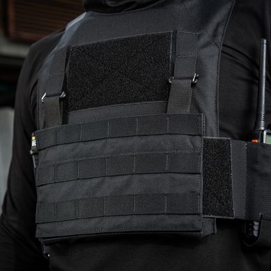 M-Tac передняя панель для плитоноски Cuirass QRS Black