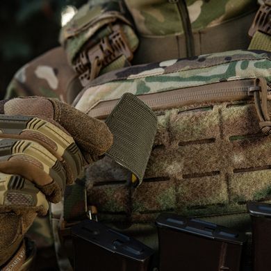 M-Tac нашивка прапор України з гербом рельєфний PVC Coyote