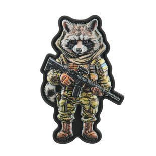 Нашивка Raccoon UA PVC MC