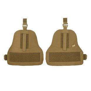 M-Tac плечевая защита с баллистическими пакетами 1 класс (FMS) для Cuirass QRS Coyote
