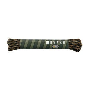 M-Tac шнурки black/coyote нейлон Mil-Spec 135см