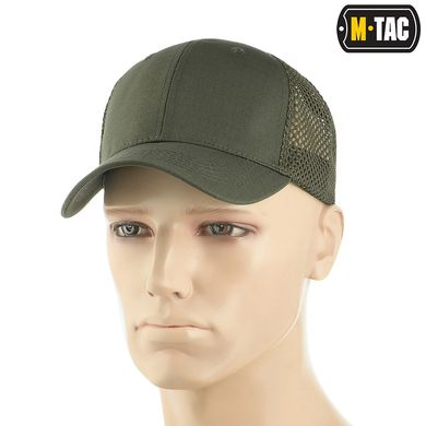 M-Tac бейсболка с сеткой Flex рип-стоп Army Olive L/XL