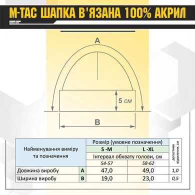 M-Tac шапка тонкая вязка 100% акрил Black