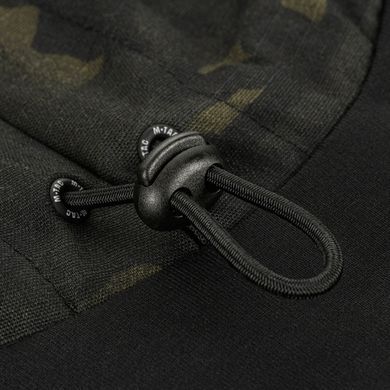 M-Tac кофта Hoodie Combat Black Edition Black Multicam M