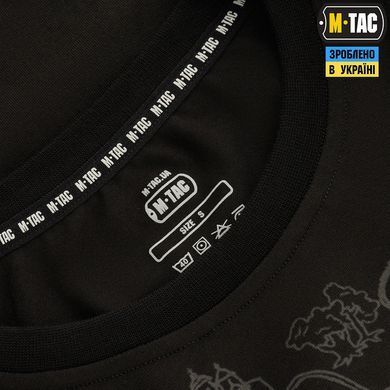 M-Tac футболка Земля Козаків довгий рукав Black XS