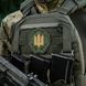 M-Tac нашивка Тризуб з дубовим вінком (вишивка) Ranger Green