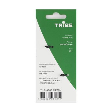 Карабін Tribe Double Lock T-LB-0006-metal