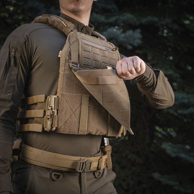 M-Tac передняя панель для плитоноски Cuirass QRS XL Coyote