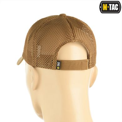 M-Tac бейсболка с сеткой Flex рип-стоп Coyote Brown L/XL