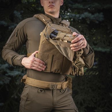 M-Tac передняя панель для плитоноски Cuirass QRS XL Coyote