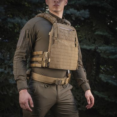 M-Tac передняя панель для плитоноски Cuirass QRS XL Coyote