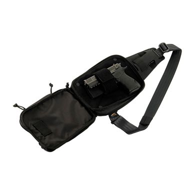 M-Tac сумка Sling Pistol Bag Elite Hex Black