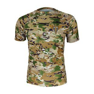 Футболка Collmax Kramatan "Завжди перші" ДШВ Multicam S