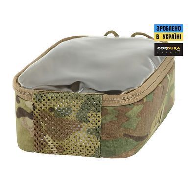 M-Tac органайзер утилитарный прозрачный Elite Small (22х14 см) Multicam