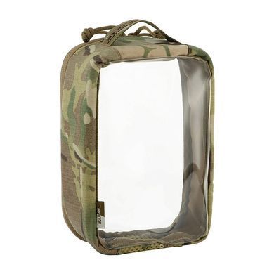 M-Tac органайзер утилитарный прозрачный Elite Small (22х14 см) Multicam