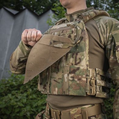 M-Tac передня панель для плитоноски Cuirass QRS XL Multicam