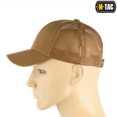 M-Tac бейсболка с сеткой Flex рип-стоп Coyote Brown S/M