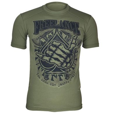 Футболка JAMBO FREELANCE | KRAMATAN Tactical Design Olive