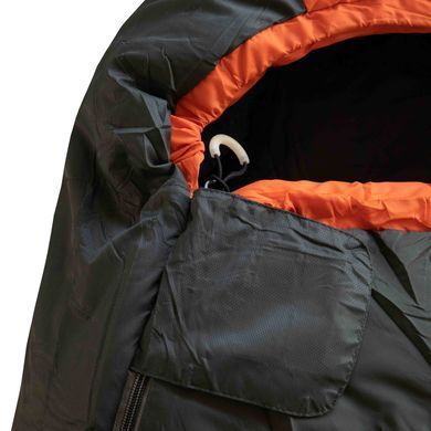 Спальный мешок Tramp Boreal Long кокон левый orange/grey 225/80-55 UTRS-061L