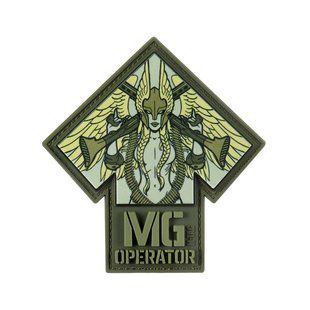 M-Tac нашивка MG Operator PVC друк Ranger Green