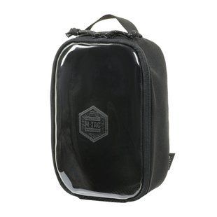 M-Tac органайзер утилітарний прозорий Elite Small Gen.II Black