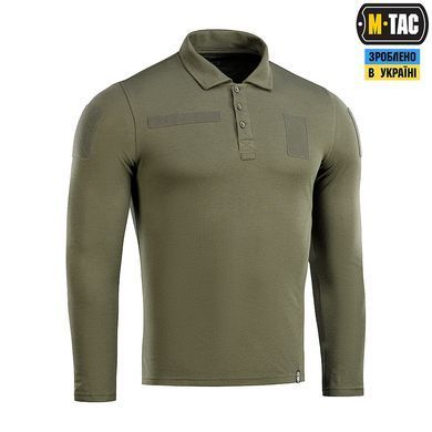 M-Tac поло тактическое длинный рукав 65/35 Army Olive XS
