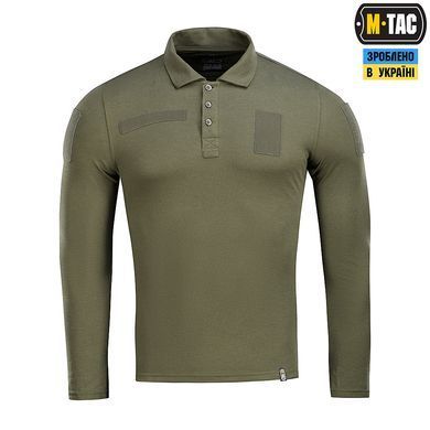 M-Tac поло тактическое длинный рукав 65/35 Army Olive XS
