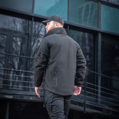 M-Tac куртка Soft Shell с подстежкой Black
