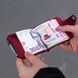 Шкіряний затиск для купюр Blix марсала
