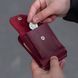 Шкіряний затиск для купюр Blix марсала