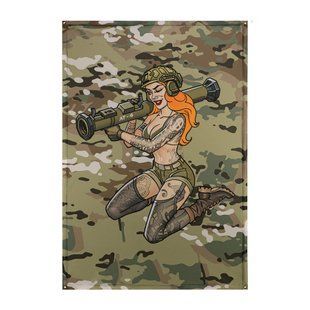 M-Tac банер Tactical girl AT-4 900x1300 MC