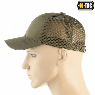 M-Tac бейсболка с сеткой Flex рип-стоп Dark Olive L/XL