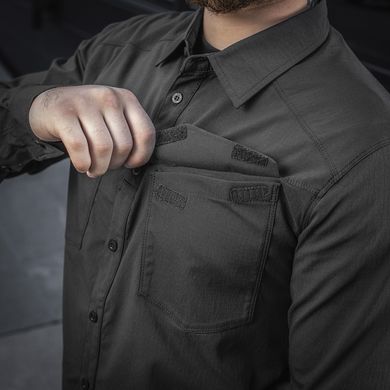 M-Tac рубашка Aggressor Flex Black S/R